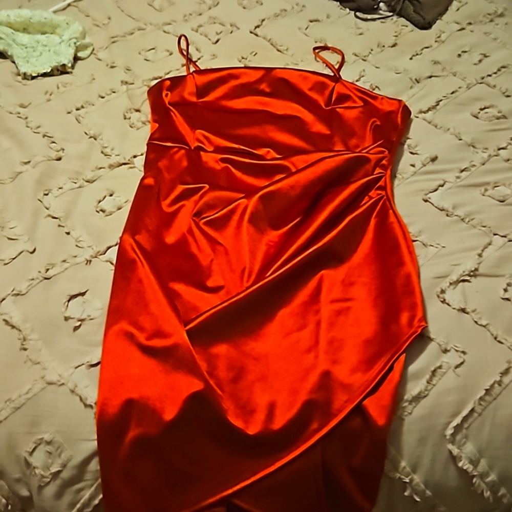 Red dress